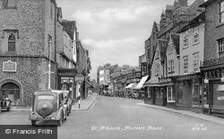 Market Place c.1955, St Albans