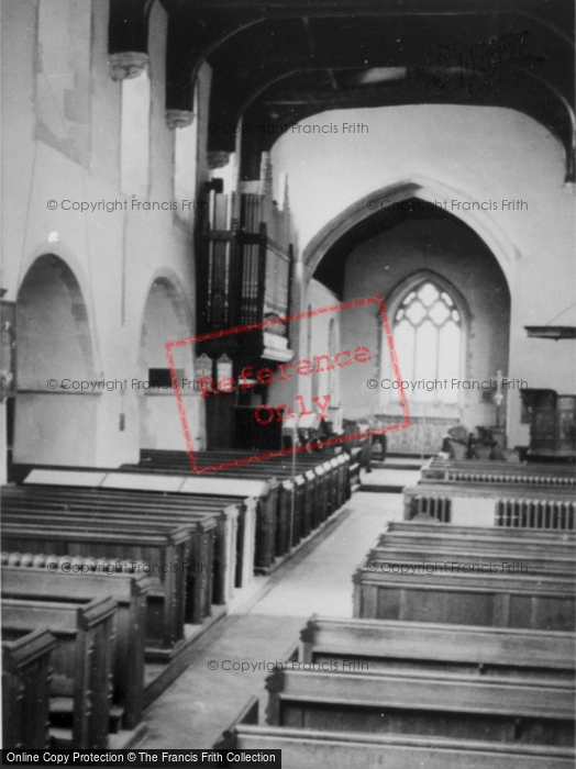 Photo of St Albans, St Michael's Church Interior c.1955