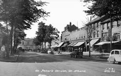 St Peter's Street c.1955, St Albans