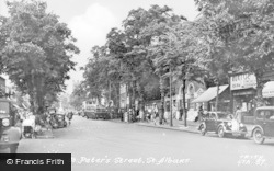 St Peter's Street c.1955, St Albans