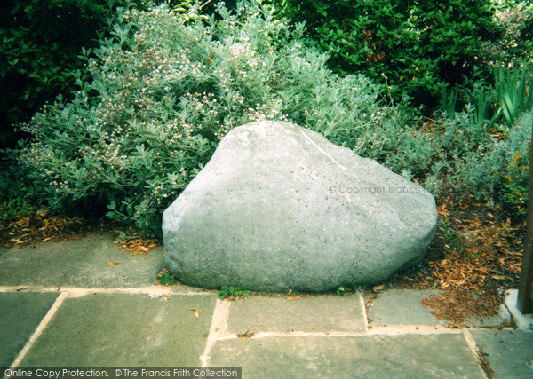 Photo of St Albans, Stone In The Gardens At Romeland 2004