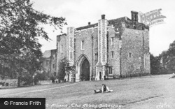 The Abbey Gateway c.1955, St Albans
