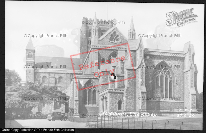 Photo of St Albans, The Cathedral c.1955