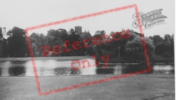 The Cathedral From The Lake c.1955, St Albans