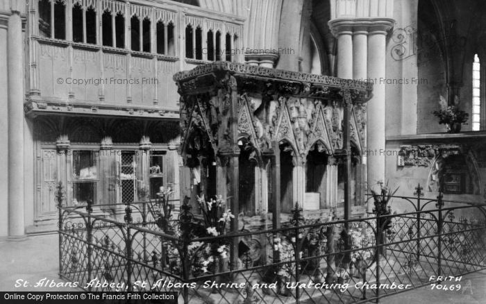 Photo of St Albans, The Cathedral, St Alban's Shrine And The Watching Loft 1921