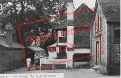 The Fighting Cocks c.1955, St Albans