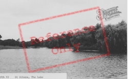 The Lake c.1955, St Albans