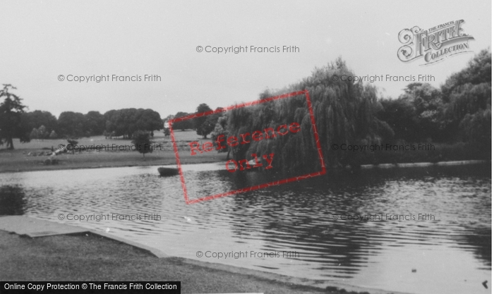 Photo of St Albans, The Lake c.1955