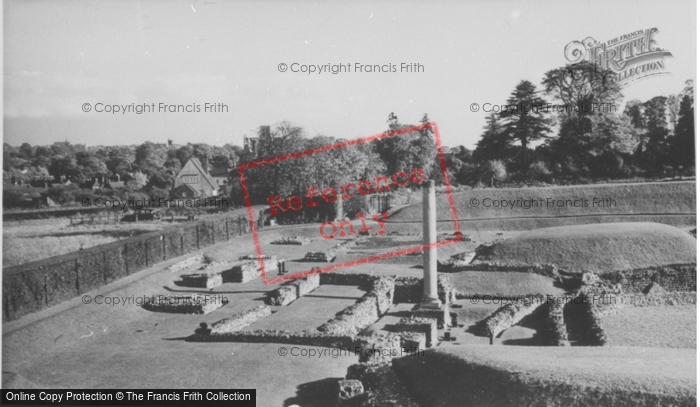 Photo of St Albans, The Roman Theatre c.1960