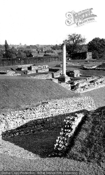 Photo of St Albans, The Roman Theatre c.1960