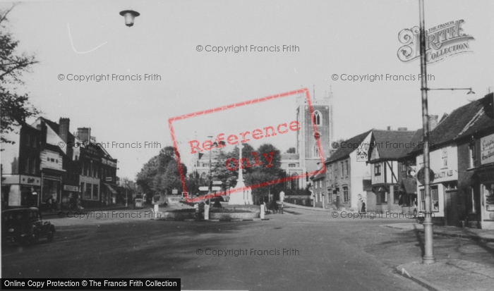 Photo of St Albans, The Town Centre c.1960