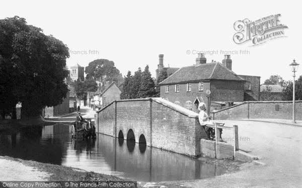 Photo of St Albans, The Water Splash, St Michael's Village c.1920