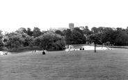 Verulamium Park And Cathedral And Abbey Church c.1955, St Albans