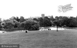 Verulamium Park And Cathedral And Abbey Church c.1955, St Albans