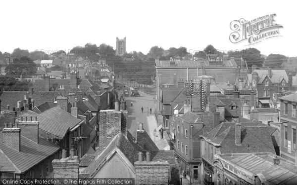 Photo of St Albans, View From The Clock Tower c.1900
