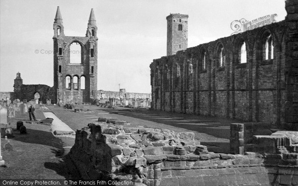 Photo of St Andrews, Cathedral c.1950