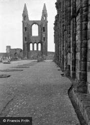 Cathedral, East Gable 1961, St Andrews