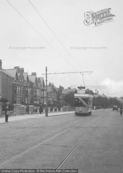 Photo of St Anne's, A Tram On South Drive 1923