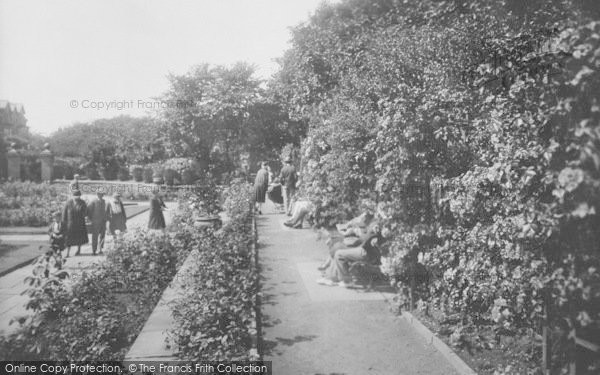 Photo of St Anne's, Ashton Gardens, Rose Garden 1929