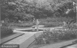 St Anne's, Ashton Gardens, Rose Garden c.1950, St Annes