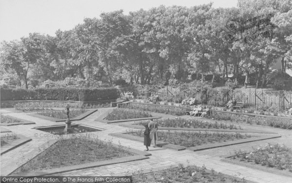 Photo of St Anne's, Ashton Gardens, Rose Garden c.1955