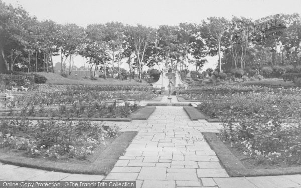 Photo of St Anne's, Ashton Gardens, Rose Garden c.1960