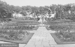 St Anne's, Ashton Gardens, Rose Garden c.1960, St Annes