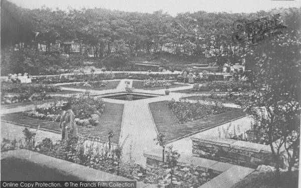 Photo of St Anne's, Ashton Gardens, Rose Gardens c.1910