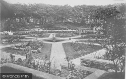 St Anne's, Ashton Gardens, Rose Gardens c.1910, St Annes