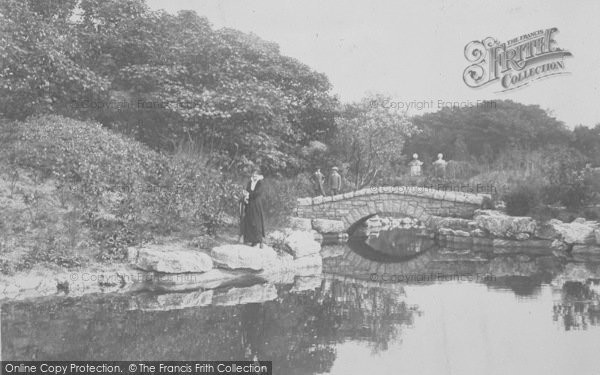 Photo of St Anne's, Ashton Gardens, The Lake And Bridge 1916