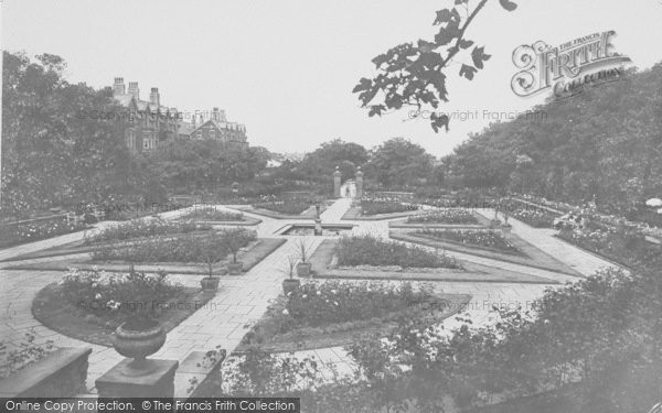 Photo of St Anne's, Ashton Gardens, The Rose Garden 1921