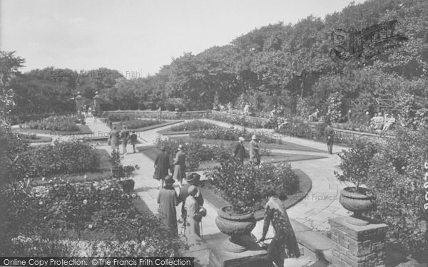 Photo of St Anne's, Ashton Gardens, The Rose Garden 1929
