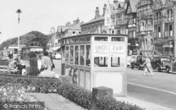 St Anne's, Bus Shelter, The Square c.1955, St Annes