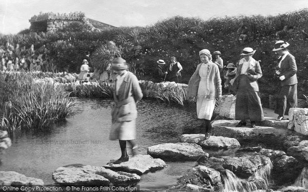 Photo of St Anne's, Crossing The Stepping Stones 1914