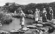 St Anne's, Crossing The Stepping Stones 1914, St Annes