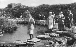 St Anne's, Crossing The Stepping Stones 1914, St Annes