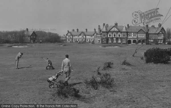 Photo of St Anne's, Golf Links And Club House c.1955