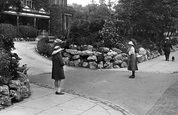 St Anne's, Outside The Station Hotel 1914, St Annes