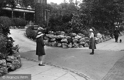 St Anne's, Outside The Station Hotel 1914, St Annes