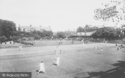 St Anne's, Tennis And Bowling 1929, St Annes