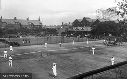 St Anne's, Tennis Courts 1921, St Annes