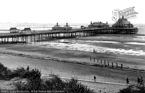 Photo of St Anne's, The Beach And Pier c.1955