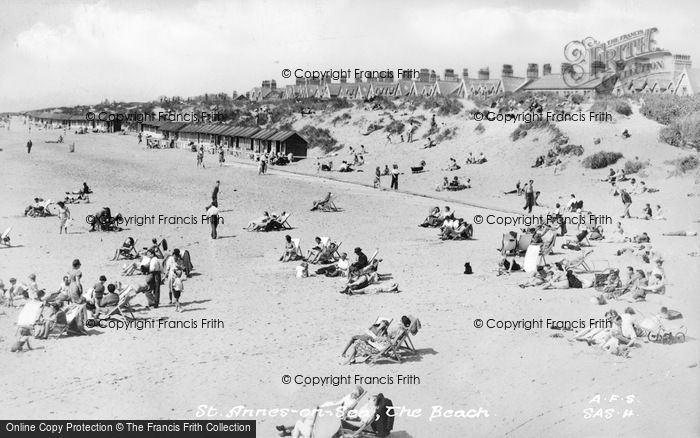 Photo of St Anne's, The Beach c.1950