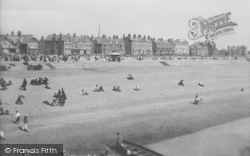 St Anne's, The Beach From The Pier 1901, St Annes