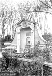 St Anne's, The Fountain In Ashton Gardens 1916, St Annes