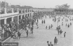 St Anne's, The Open Air Pool c.1950, St Annes