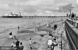 St Anne's, The Pier And Sands 1958, St Annes