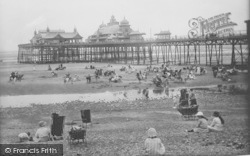 St Anne's, The Sands And Pier 1923, St Annes
