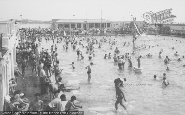 Photo of St Anne's, The Swimming Baths c.1955