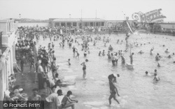 St Anne's, The Swimming Baths c.1955, St Annes